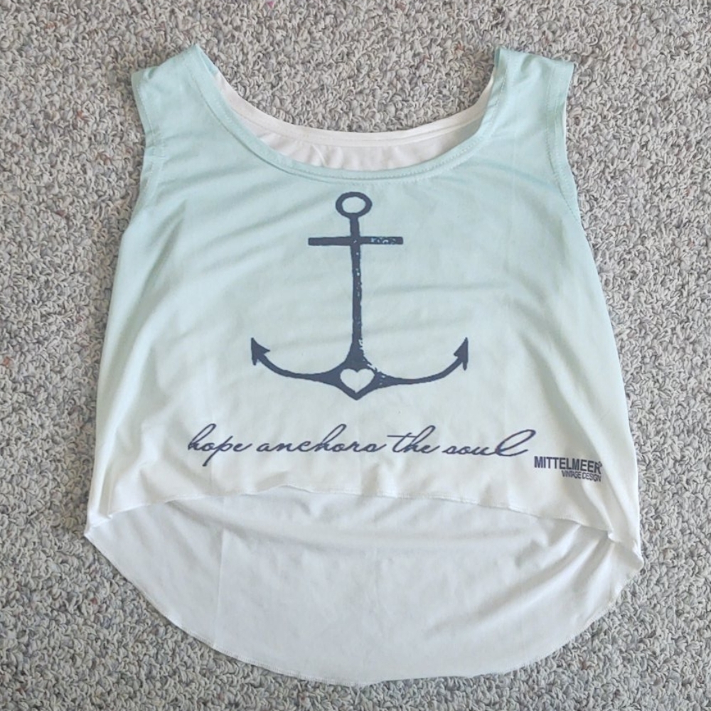 Hope Anchors the Soul Crop Top